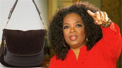 oprah denied purse|what happened to oprah handbags.